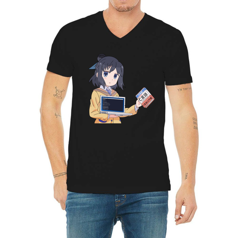 Mask Anime Character My Favorite People V-Neck Tee by ChaseArtists | Artistshot