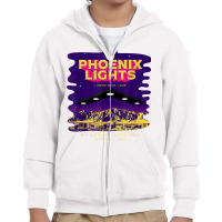 The Phoenix Lights Alien Believer Spaceship Ufo Men & Women T Shirt Youth Zipper Hoodie | Artistshot