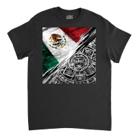 Mexiccan Aztec Cross Flag Classic T-shirt | Artistshot