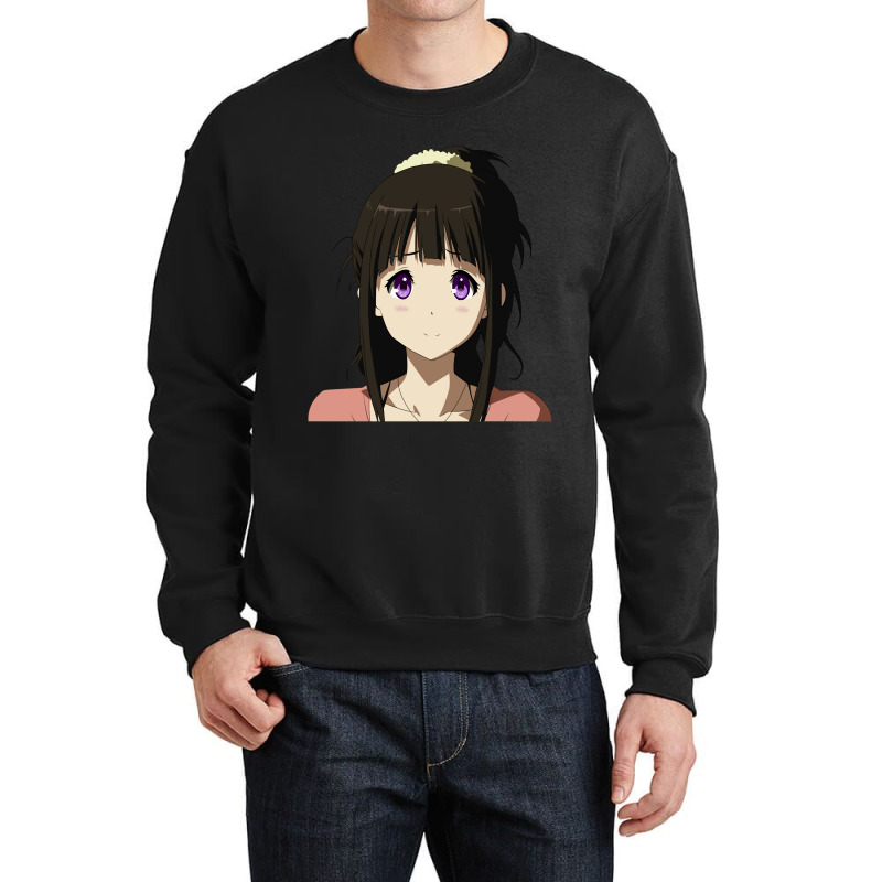 Music Retro Chitanda Chibi Funny Gifts Boy Girl Crewneck Sweatshirt by ChaseArtists | Artistshot