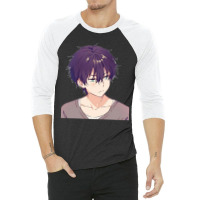 Music Vintage Anime Character Day Gift 3/4 Sleeve Shirt | Artistshot