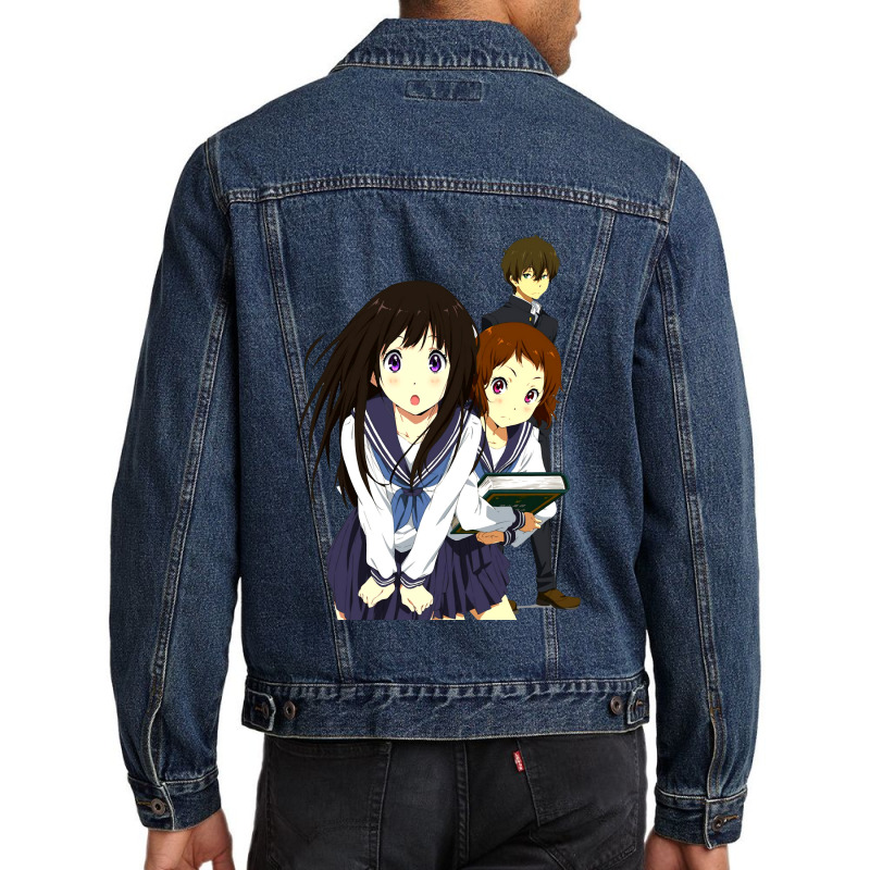 Retro Vintage Chitanda Eru Funny Gifts Men Men Denim Jacket by ChaseArtists | Artistshot