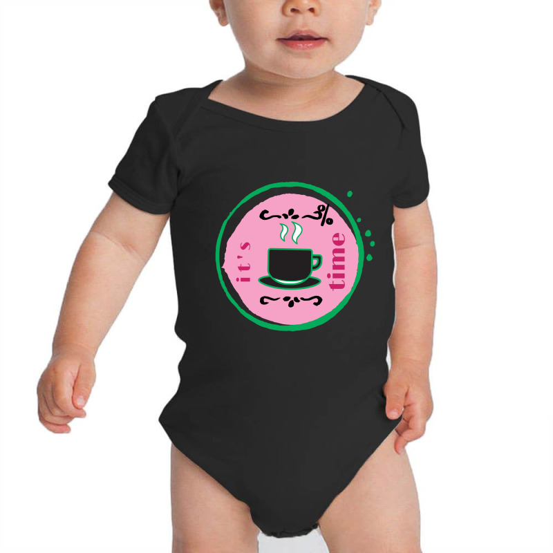 Coffee Time 3 Baby Bodysuit by basma200 | Artistshot