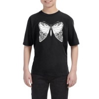 Butterfly Illustration Youth Tee | Artistshot