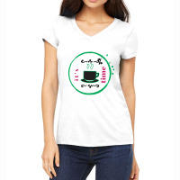 Coffee Time 2 Women's V-neck T-shirt | Artistshot