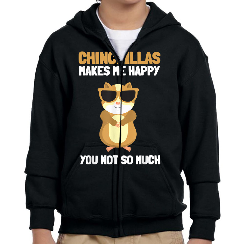 Chinchilla Viscacha Cage Animals And Ground Squirrels T Shirt Youth Zipper Hoodie | Artistshot