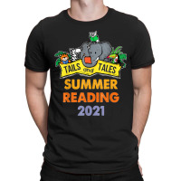 Summer Reading 2021 Tails And Tales Librarian Prize T-shirt | Artistshot