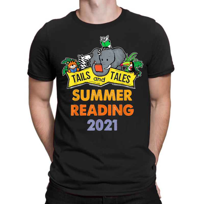 Summer Reading 2021 Tails And Tales Librarian Prize T-shirt | Artistshot