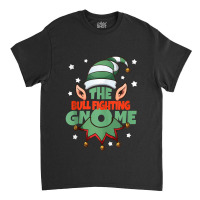 The Bull Fighting Gnome Funny Christmas Pajama Family Classic T-shirt | Artistshot