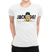 Corner Gas Oscar's Catchphrase In Black T Shirt Ladies Fitted T-shirt | Artistshot