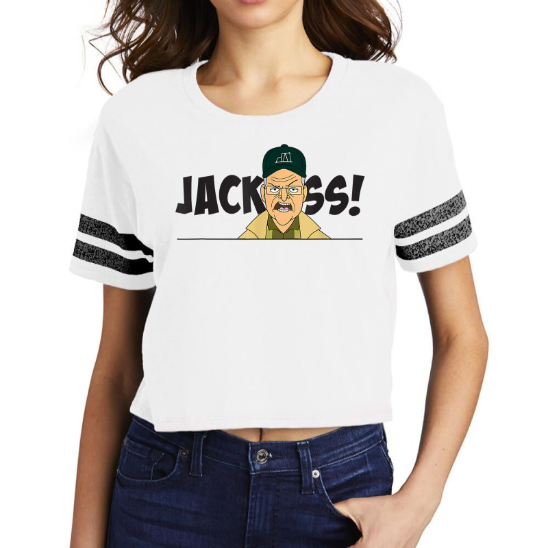 Corner Gas Oscar's Catchphrase In Black T Shirt Scorecard Crop Tee by ruffelbzk | Artistshot