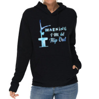 Warning I Might Flip Out Gymnastics Gymnast Lightweight Hoodie | Artistshot