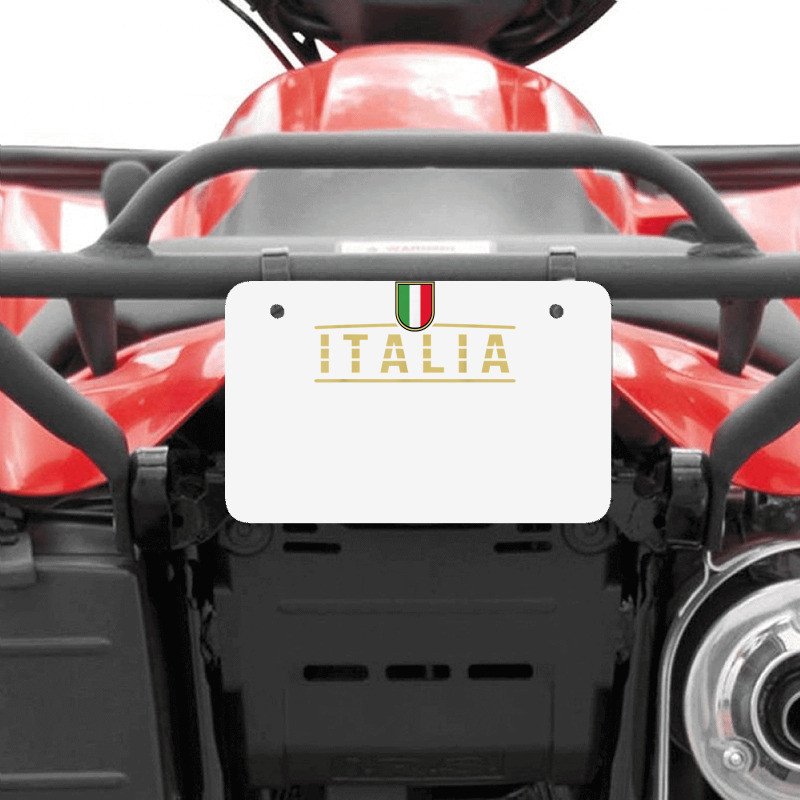 Soccer Italia Italian Flag Italy T Shirt Atv License Plate | Artistshot