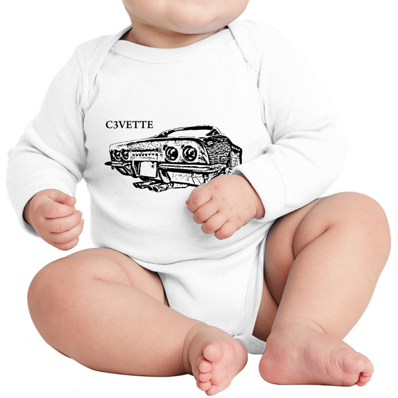 Corvette Long Sleeve Baby Bodysuit | Artistshot