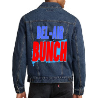 Vintage Animation  Bel-airs Art Men Denim Jacket | Artistshot