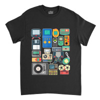 80s 90s Video Game Retro Vintage Classic Arcade Painting Classic T-shirt | Artistshot