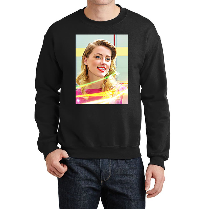 Vintage Video Games Ambers Character Animae Crewneck Sweatshirt | Artistshot