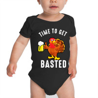 Time To Get Basted Baby Bodysuit | Artistshot