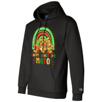 Womens Cute Gnome Cinco De Mayo Rainbow Mexican Fiesta Match Outfit Champion Hoodie | Artistshot