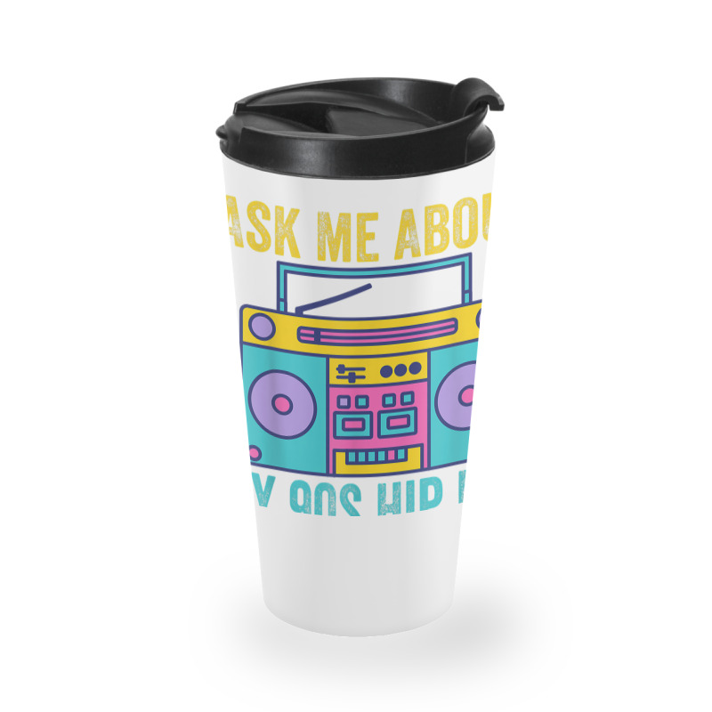 90s Hip Hop Clothing Rap Music Nostalgia Old School Gangster Men Women Travel Mug | Artistshot