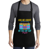 90s Hip Hop Clothing Rap Music Nostalgia Old School Gangster Men Women Medium-length Apron | Artistshot