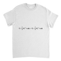 Bernoulli S Principle Equation Classic T-shirt | Artistshot