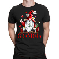 Womens Funny Love Being Called Grandma Gnome Valentine Day Matching T-shirt | Artistshot