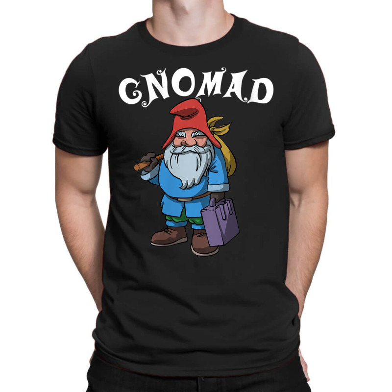 Womens Gnomad Travel Gnome Adventure Vacation Nomad T-shirt | Artistshot