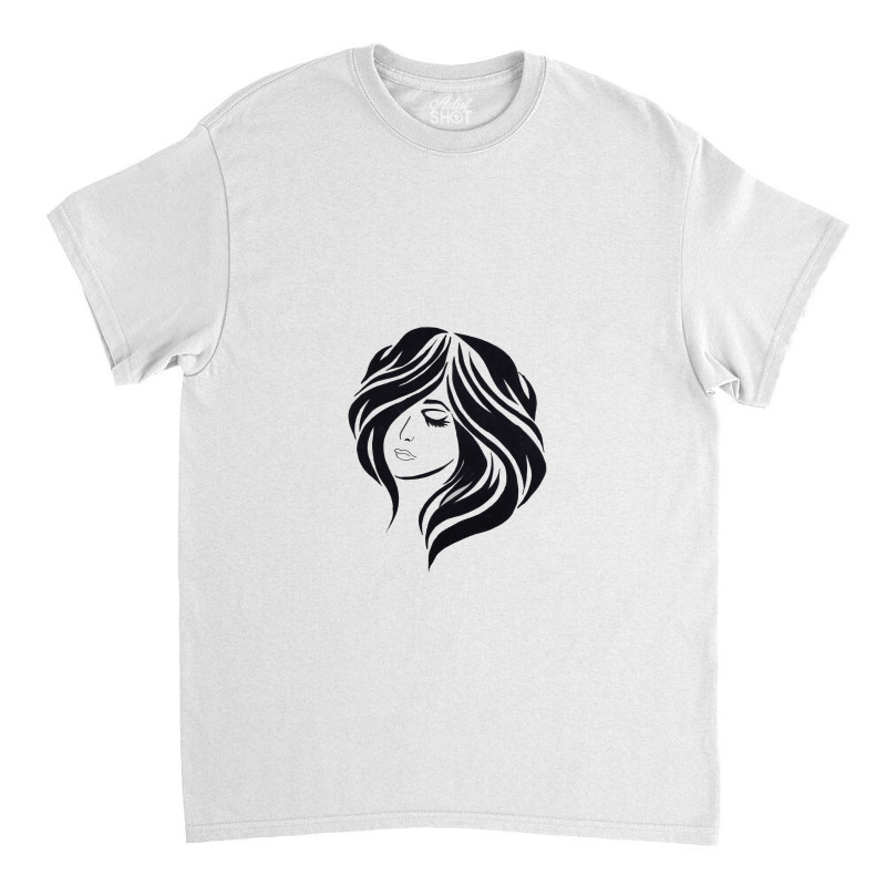 Beautiful Confidant Girl Classic T-shirt by fahedyasin | Artistshot