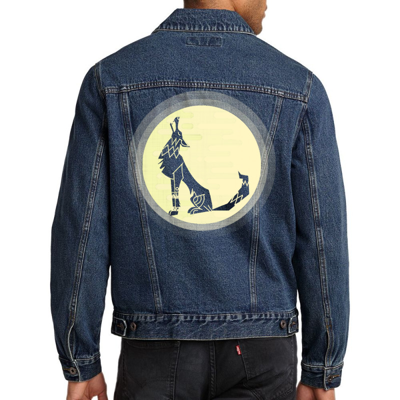 Wolf Full Moon T  Shirt Wolf Full Monn T  Shirt Men Denim Jacket by deadwoodaccidental | Artistshot