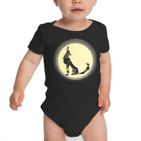 Wolf Full Moon T  Shirt Wolf Full Monn T  Shirt Baby Bodysuit | Artistshot