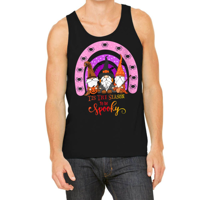 Womens Halloween Gnome Women Rainbow Tis The Season Halloween Baby Tank Top | Artistshot