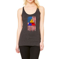 5th Armored Division 5th Ad American Flag Long Sleeve T Shirt Racerback Tank | Artistshot