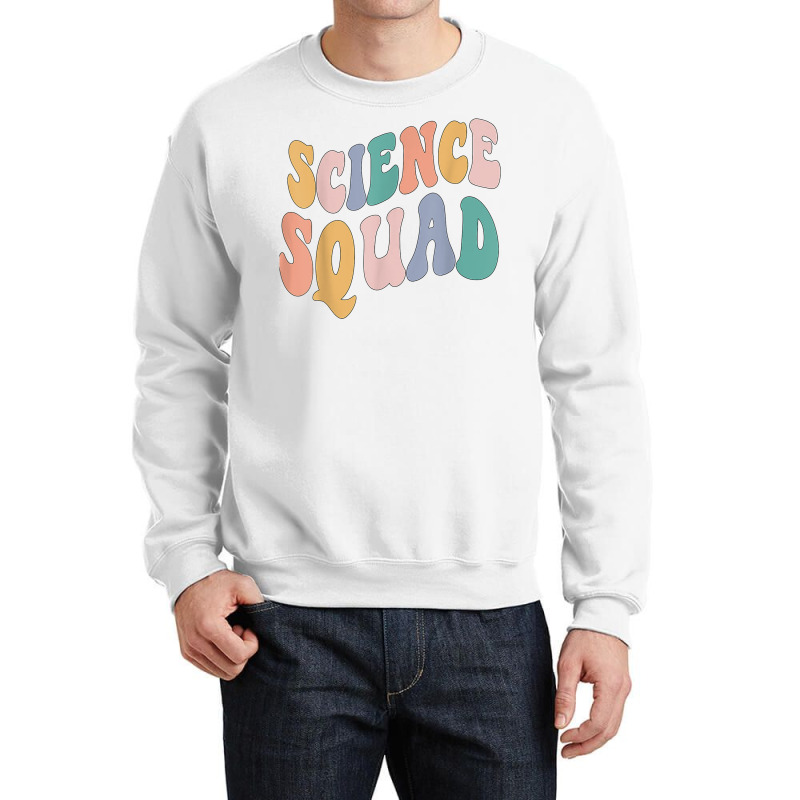 Science Squad, 1st Day Of School Cactus Stem Teacher Crew T Shirt Crewneck Sweatshirt | Artistshot