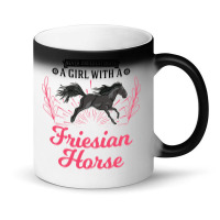 Friesian Horse T  Shirt Friesian Horse Girl T  Shirt Magic Mug | Artistshot