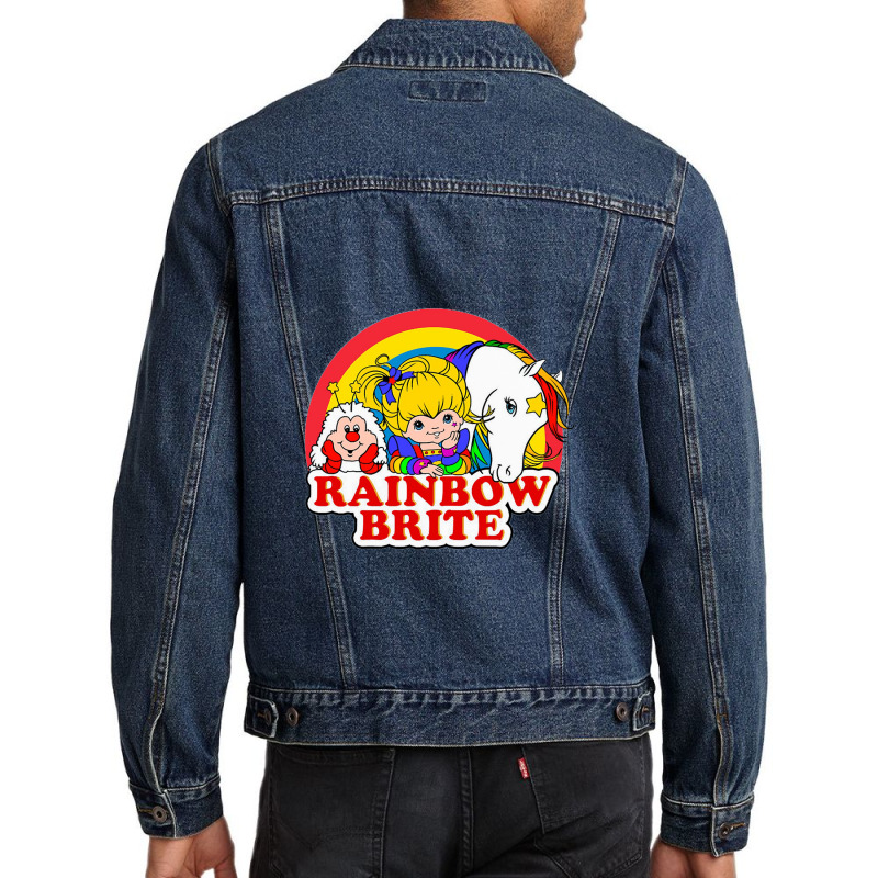 Rainbow Brite, Twink And Starlite Men Denim Jacket | Artistshot