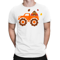 Turkey Monster Truck Thanksgiving Day Gift T Shirt T-shirt | Artistshot