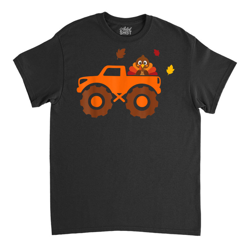 Turkey Monster Truck Thanksgiving Day Gift T Shirt Classic T-shirt | Artistshot