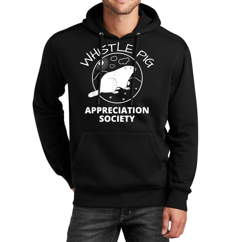 Whistle Pig Appreciation Society   Groundhog Shirt T Shirt Unisex Hoodie | Artistshot