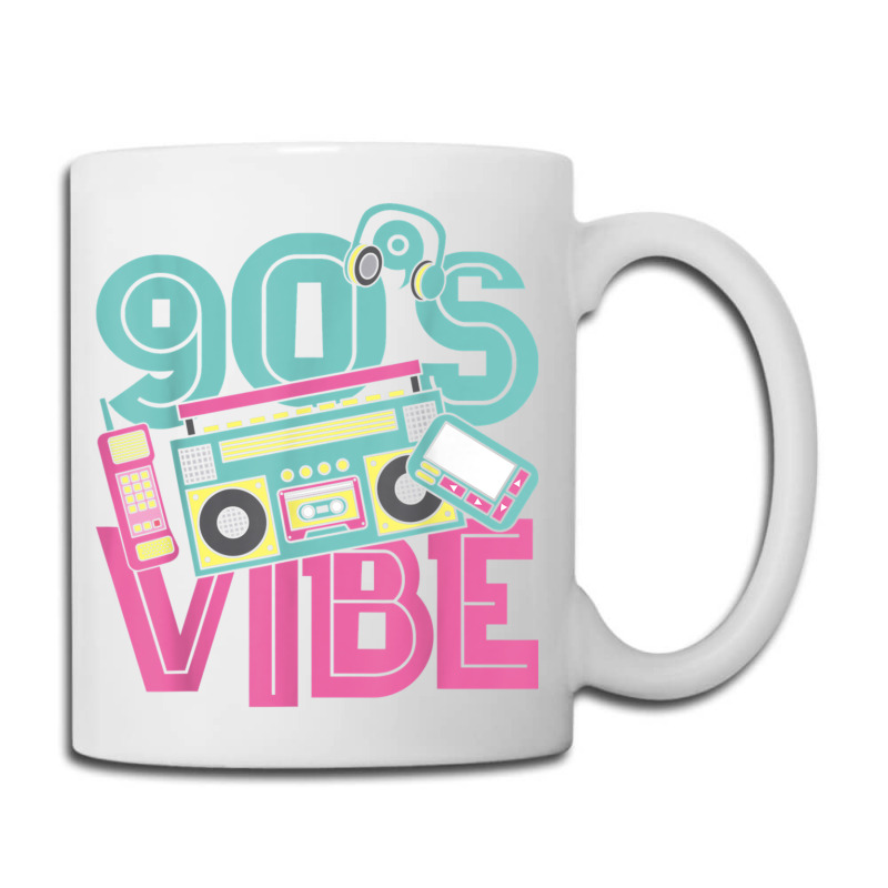 90s Vibe Vintage 1990s Music 90s Costume Party Nineties Characters Car Coffee Mug | Artistshot