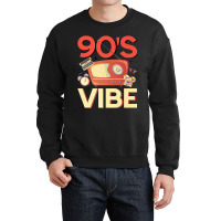 90s Vintage 1990s Music 90s Costume Party Nineties Characters Video Ga Crewneck Sweatshirt | Artistshot