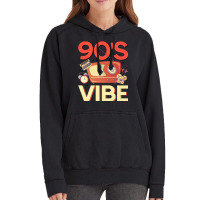 90s Vintage 1990s Music 90s Costume Party Nineties Characters Video Ga Vintage Hoodie | Artistshot