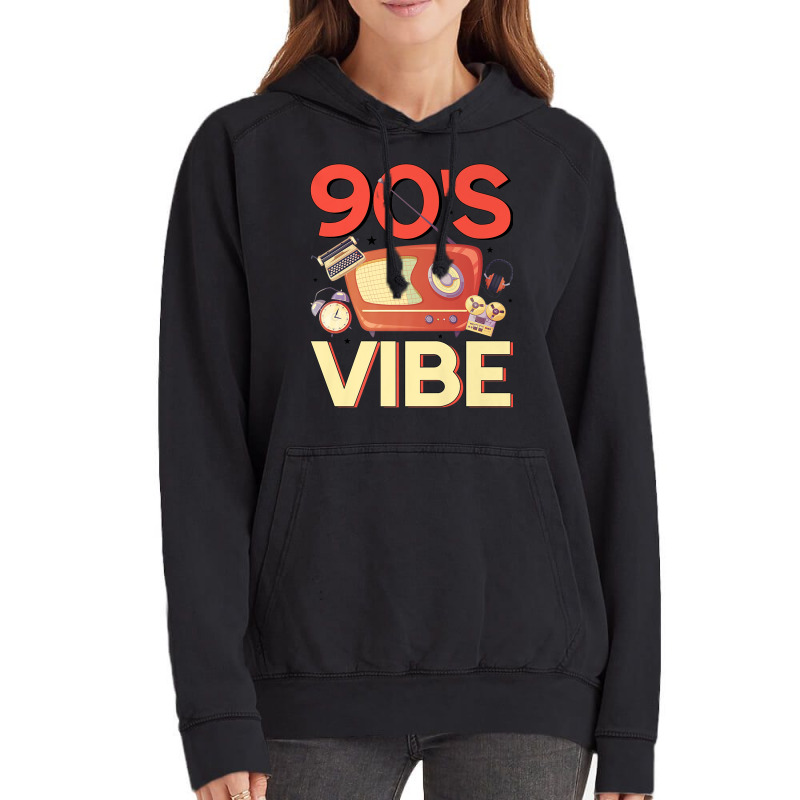 90s Vintage 1990s Music 90s Costume Party Nineties Characters Video Ga Vintage Hoodie | Artistshot