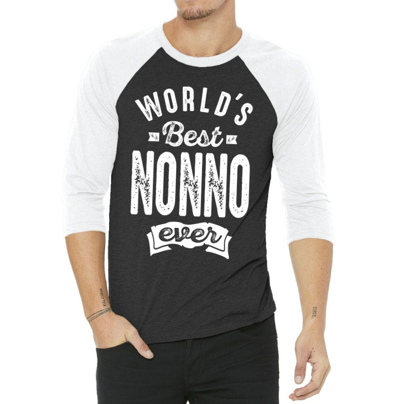 World's Best Nonno 3/4 Sleeve Shirt | Artistshot