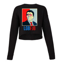 Lgbfjb  Us Flag Sunglasses Cropped Sweater | Artistshot