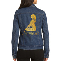 Namaste Ladies Denim Jacket | Artistshot