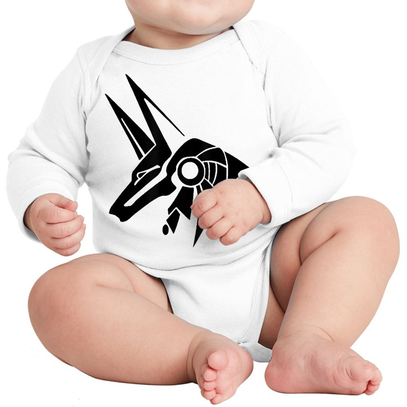 Great God Anubis Head T Shirt Long Sleeve Baby Bodysuit by smarrgialarc | Artistshot