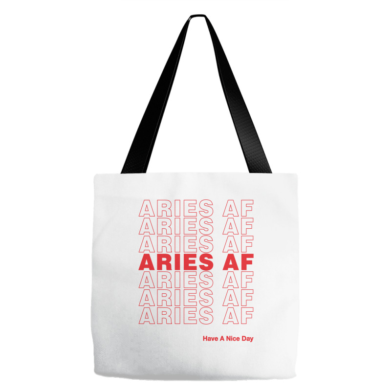 Aries Af Tote Bags | Artistshot