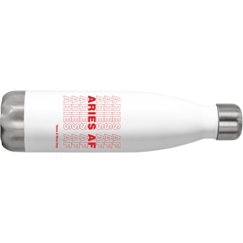 Aries Af Stainless Steel Water Bottle | Artistshot