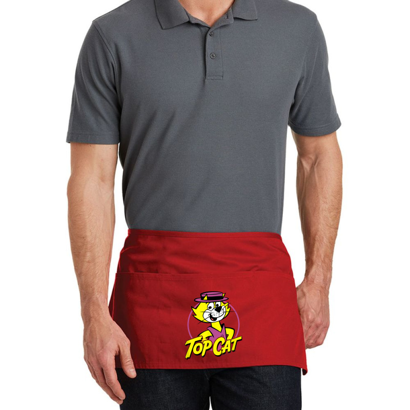 Top Cat Top Circle T Shirt Waist Apron | Artistshot